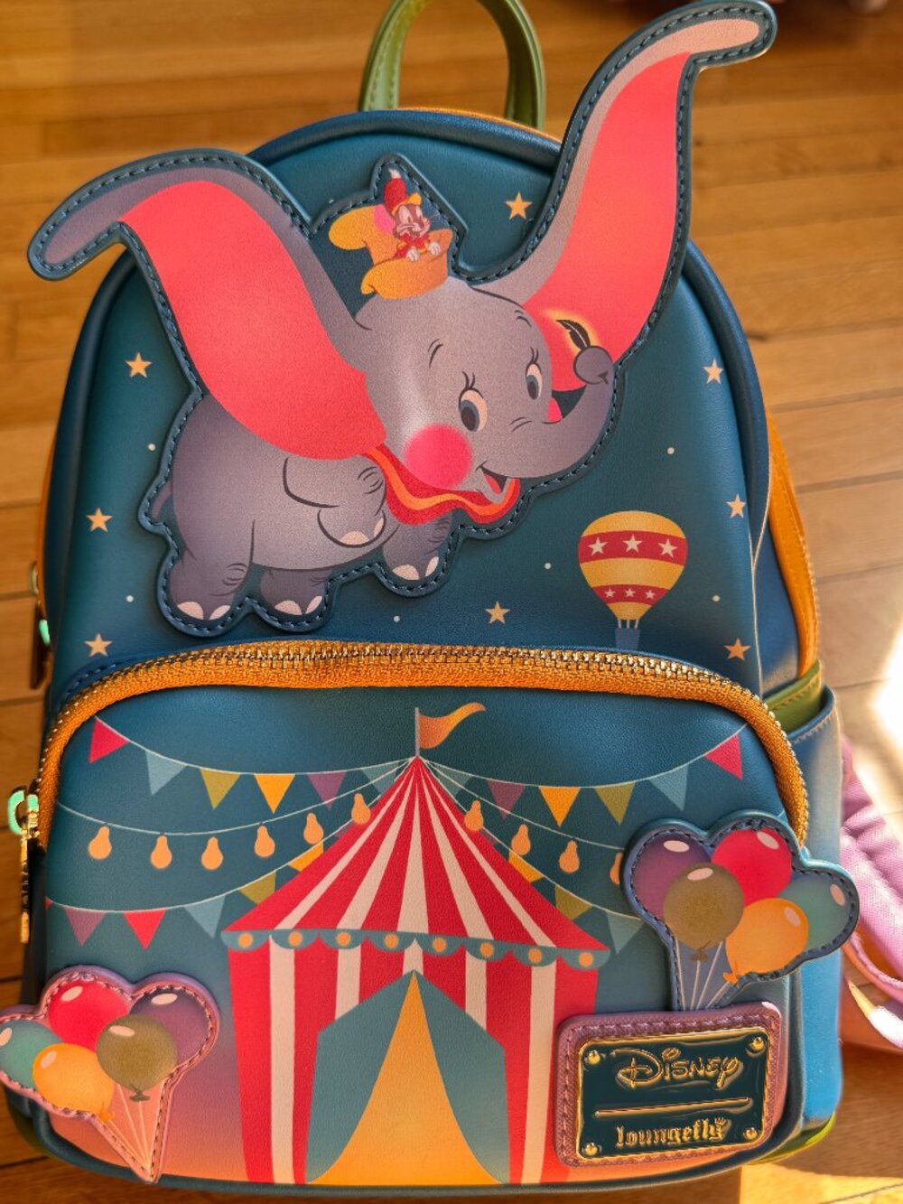 Loungefly Backpack Disney Dumbo Circus Tent Excellent/Good Condition